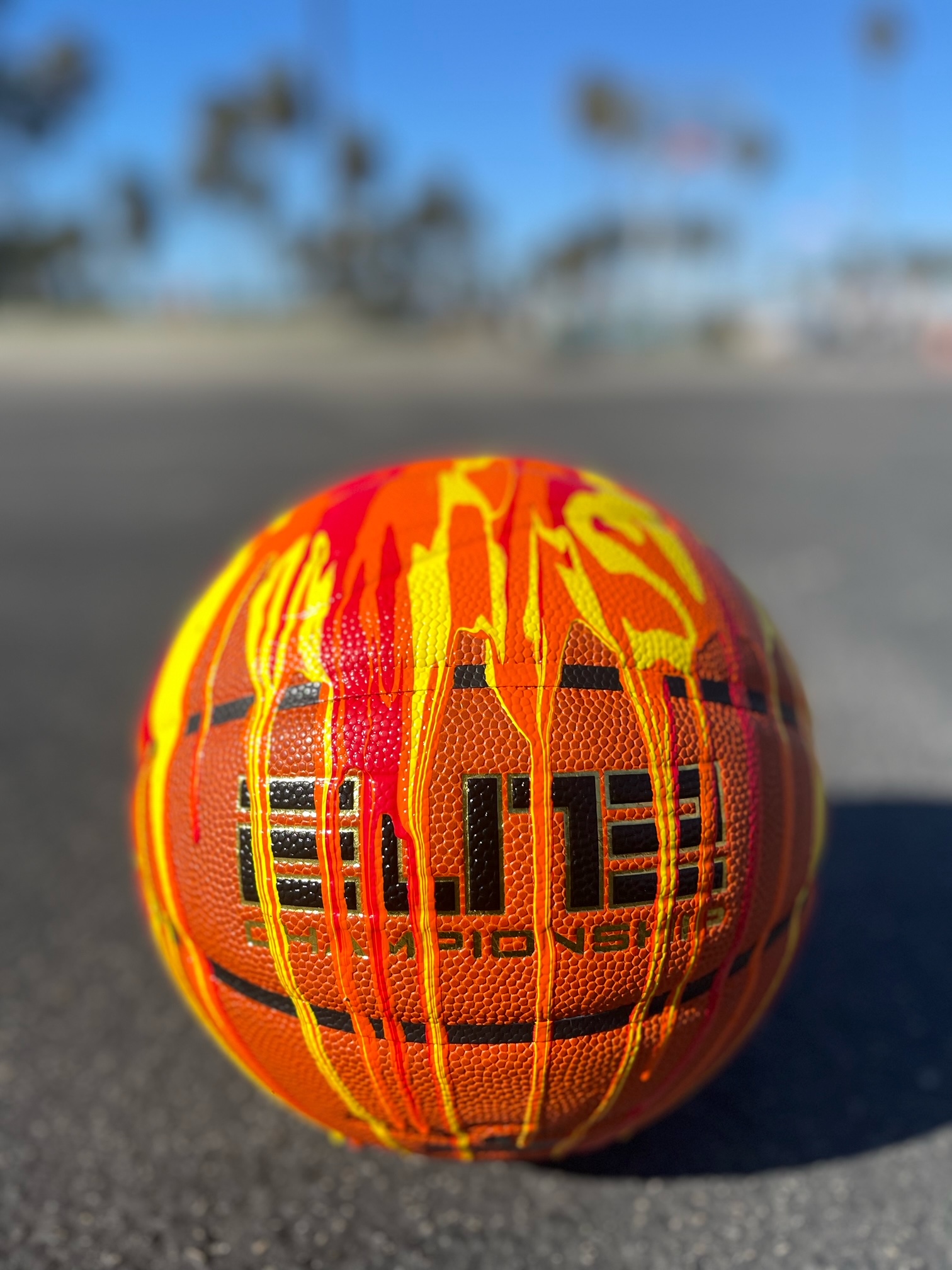 Fire and Desire basketball