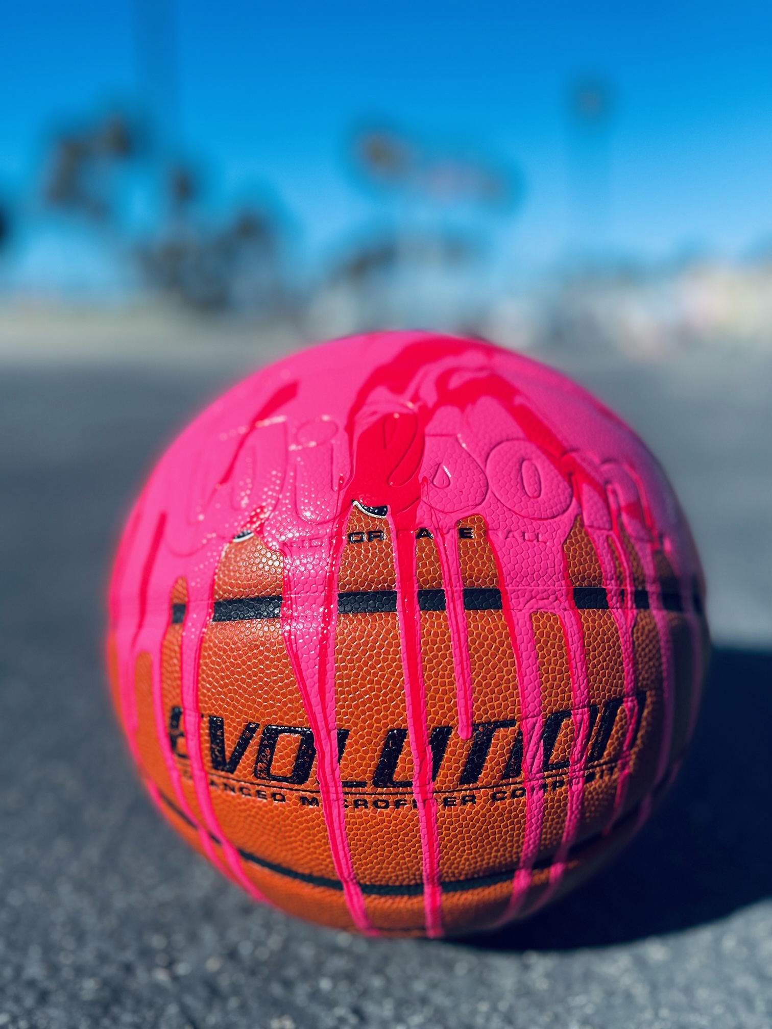Custom Basketball — Starburst